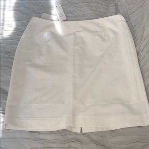 White pencil skirt in size L-XL